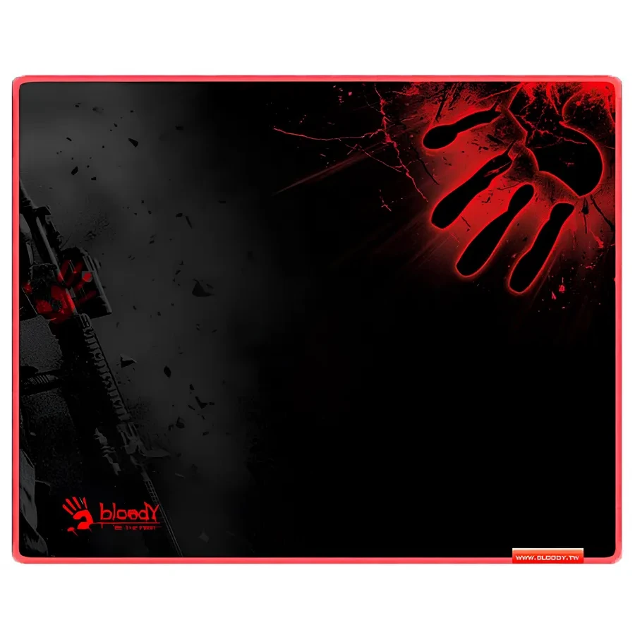 Игровой коврик Bloody B-081, 350x280x4 мм, чёрный
