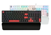 Клавиатура игровая Bloody S525N Fire Black <USB, механическая, 1,8м>