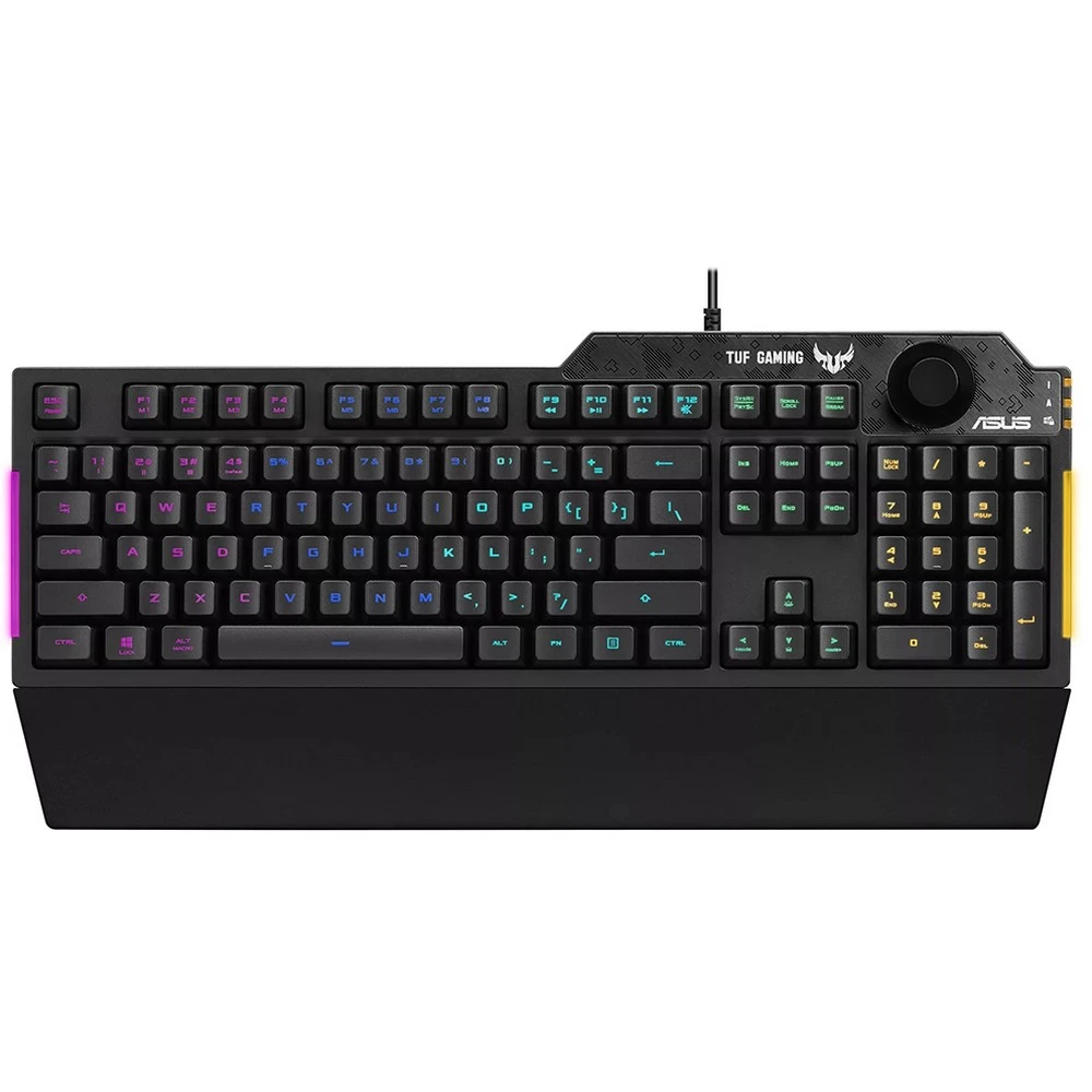 Клавиатура ASUS TUF Gaming K1, Black-Grey, USB — 3