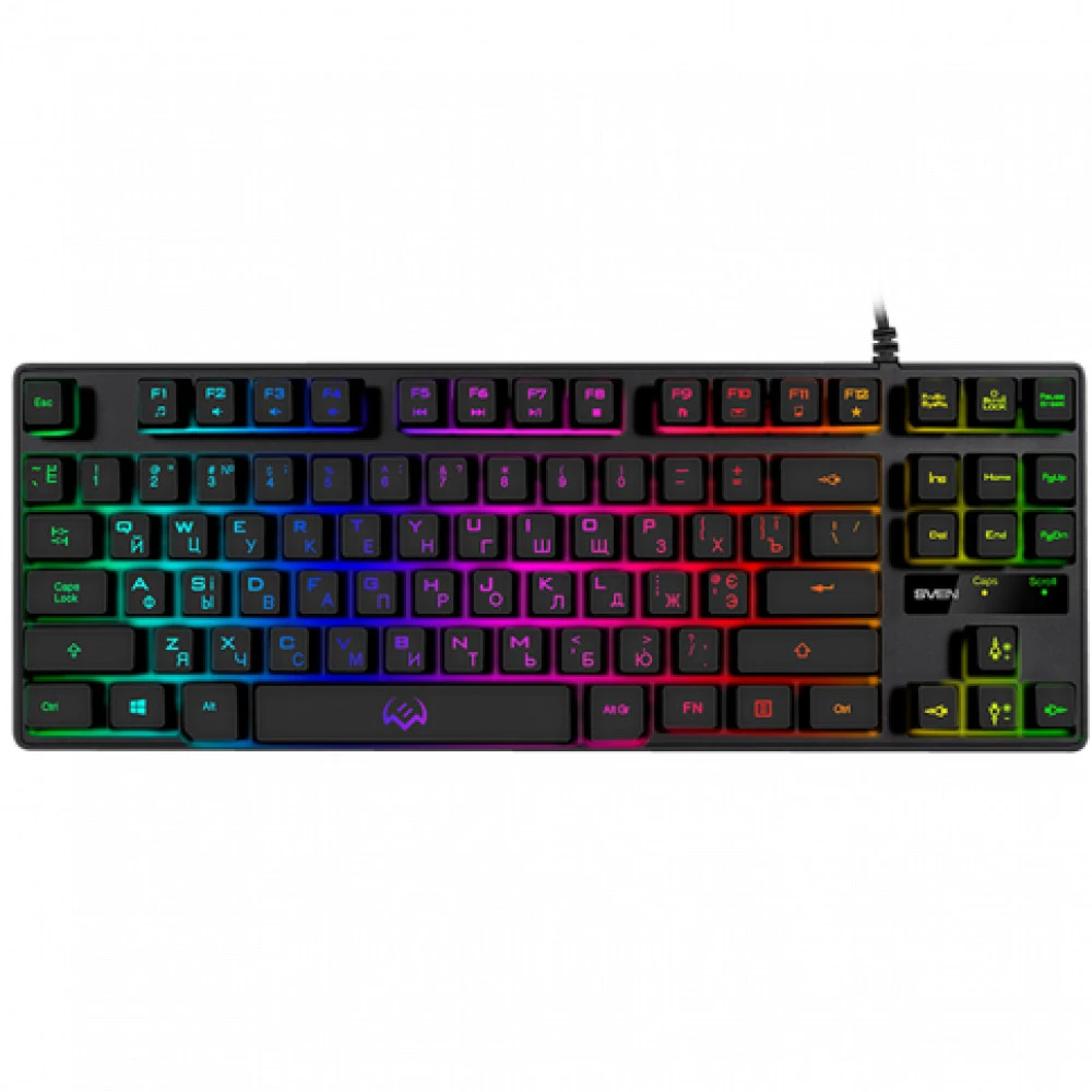 Клавиатура Sven KB-G7400, Black, USB