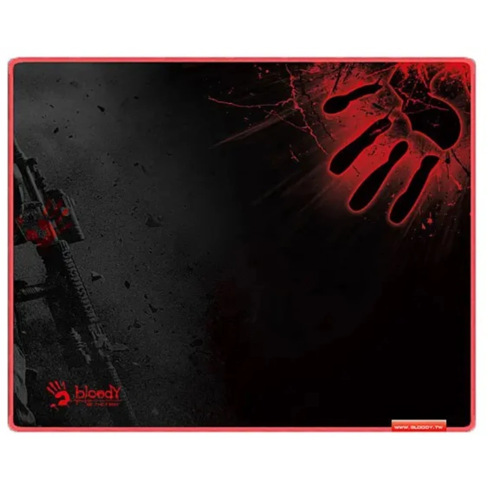 Игровой коврик Bloody B-080, чёрно-красный — 2