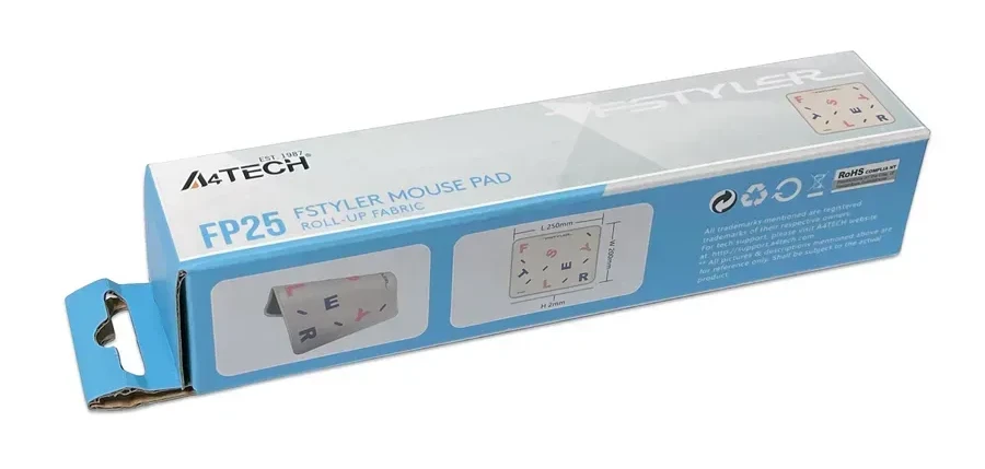 Коврик A4tech Fstyler FP25, бежевый
