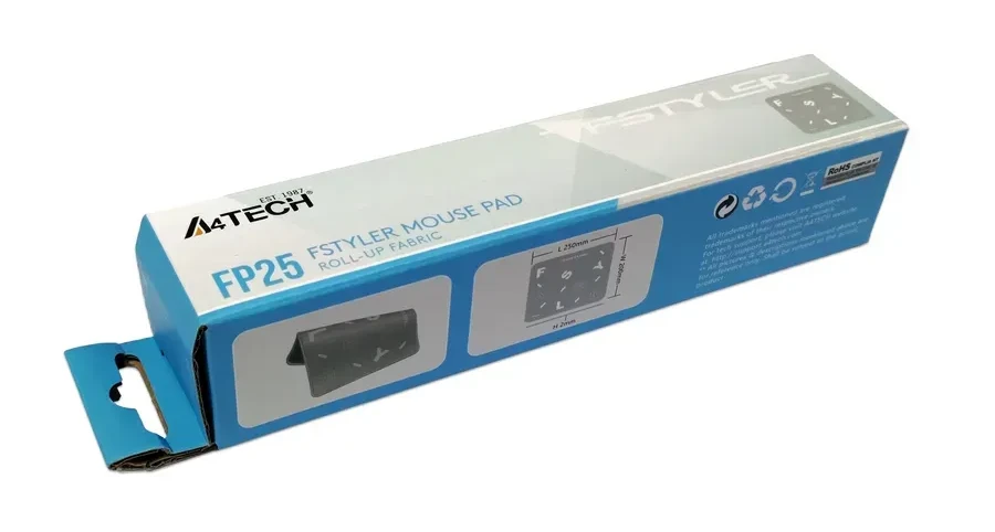 Коврик A4tech Fstyler FP25, серебристый — 2