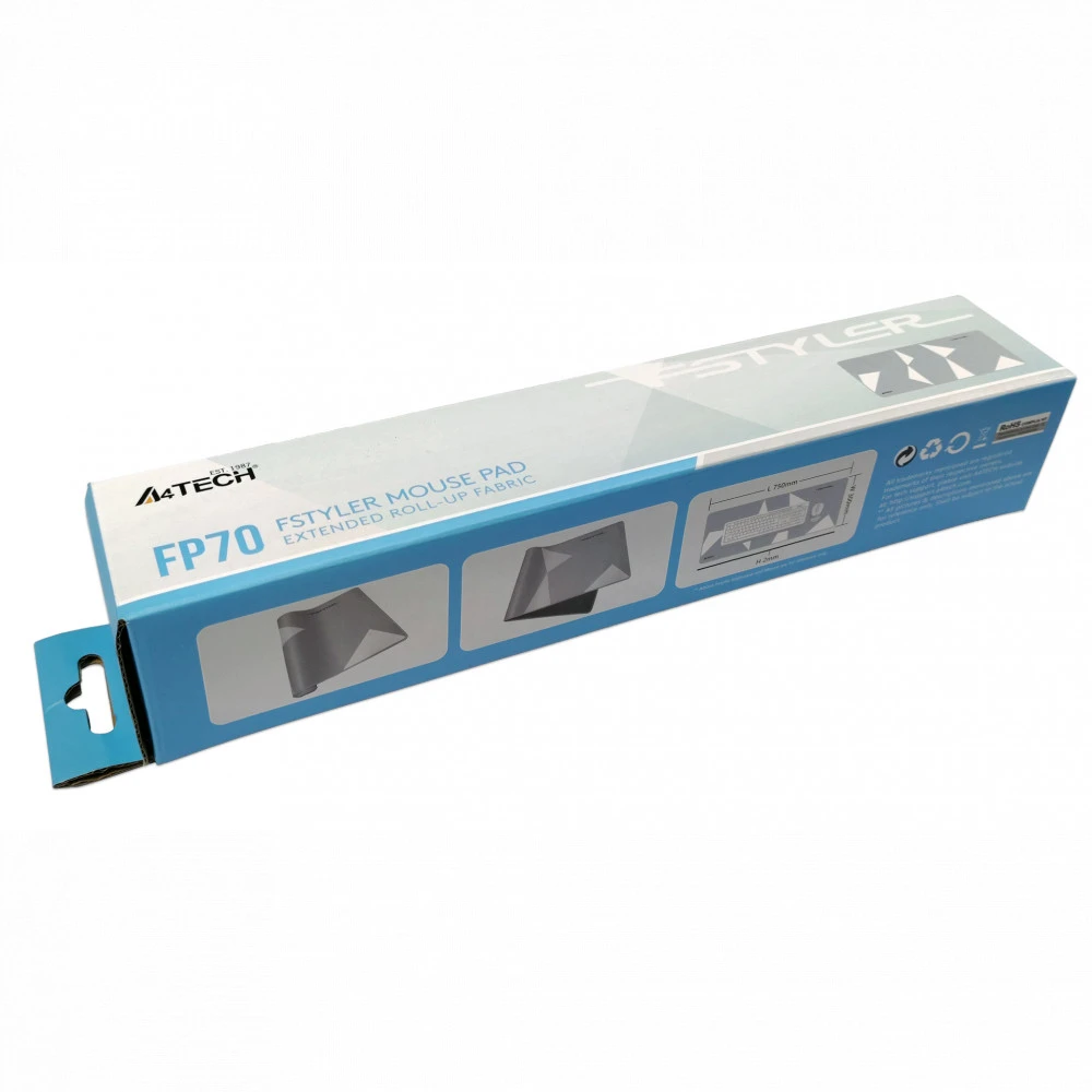 Коврик A4tech Fstyler FP70, серебристый — 3