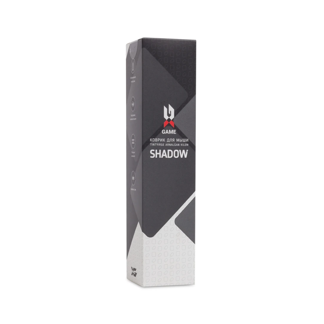 Коврик для мыши XG Shadow Small, тканевый, чёрный — 2