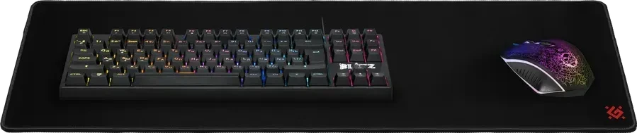 Коврик для мыши Defender Black XXL One, большой — 3