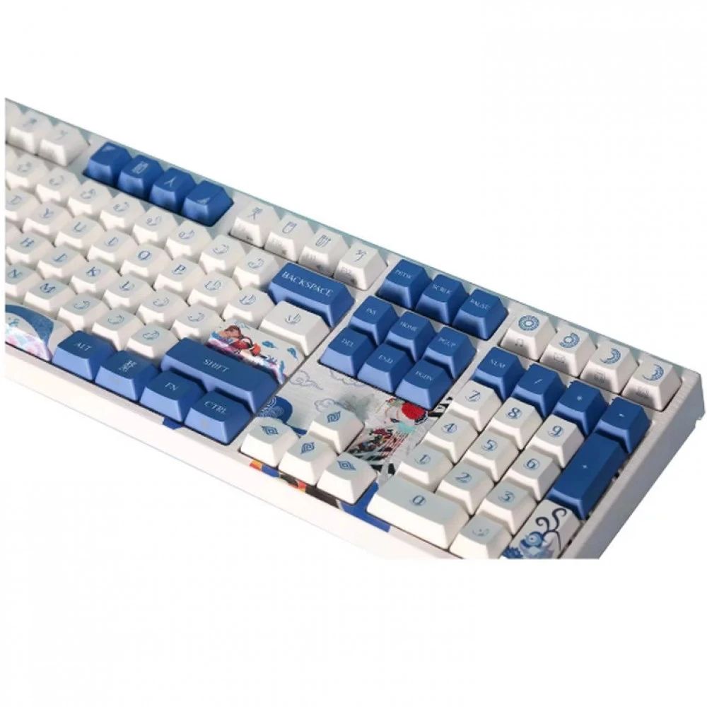Механическая клавиатура Varmilo Lovebirds-I VEA108, Cherry MX Brown, белая, голубой — 3