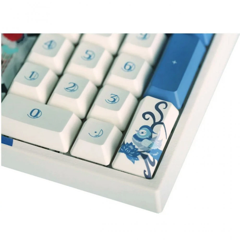 Механическая клавиатура Varmilo Lovebirds-I VEA108, Cherry MX Brown, белая, голубой — 5