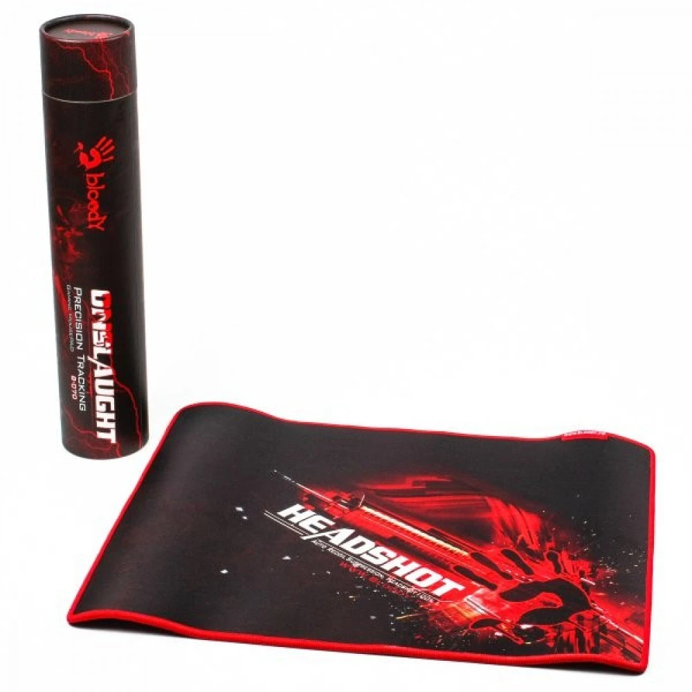 Коврик для мыши A4Tech Bloody B-072, Black-Red, 27.5 х 22.5 х 0.4 см — 3