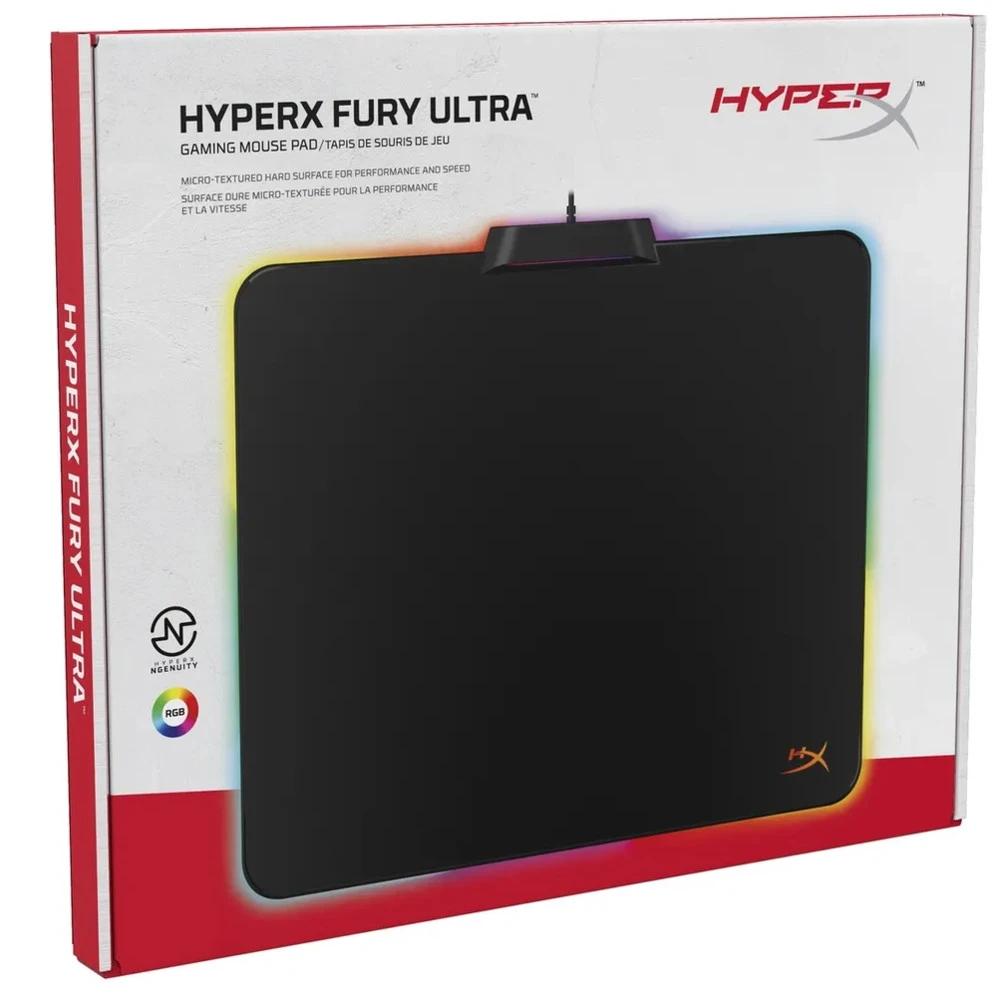 Коврик для мыши HyperX Fury Ultra RGB, M — 3