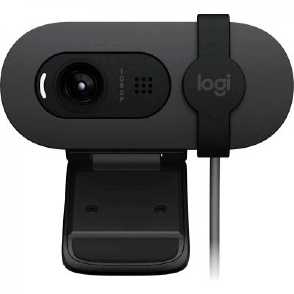 LOGITECH Brio Webcam 105 Full HD 1080p - GRAPHITE - USB — 2
