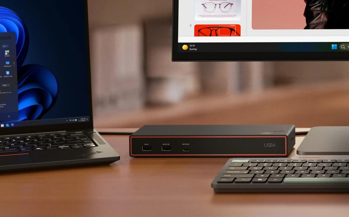 Док-станция Lenovo ThinkPad USB4 Dock 40BF0100EU