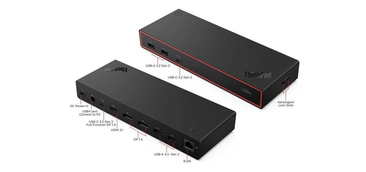 Док-станция Lenovo ThinkPad USB4 Dock 40BF0100EU — 2