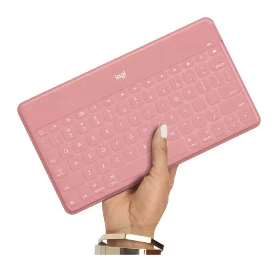 Портативная клавиатура Logitech Keys-To-Go, розовая