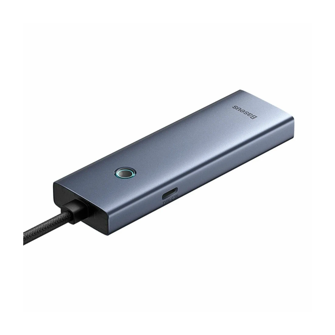 USB-хаб USB HUB 4-port USB 3.0 Type-C Baseus UltraJoy Series BS-OH108, Gray — 2