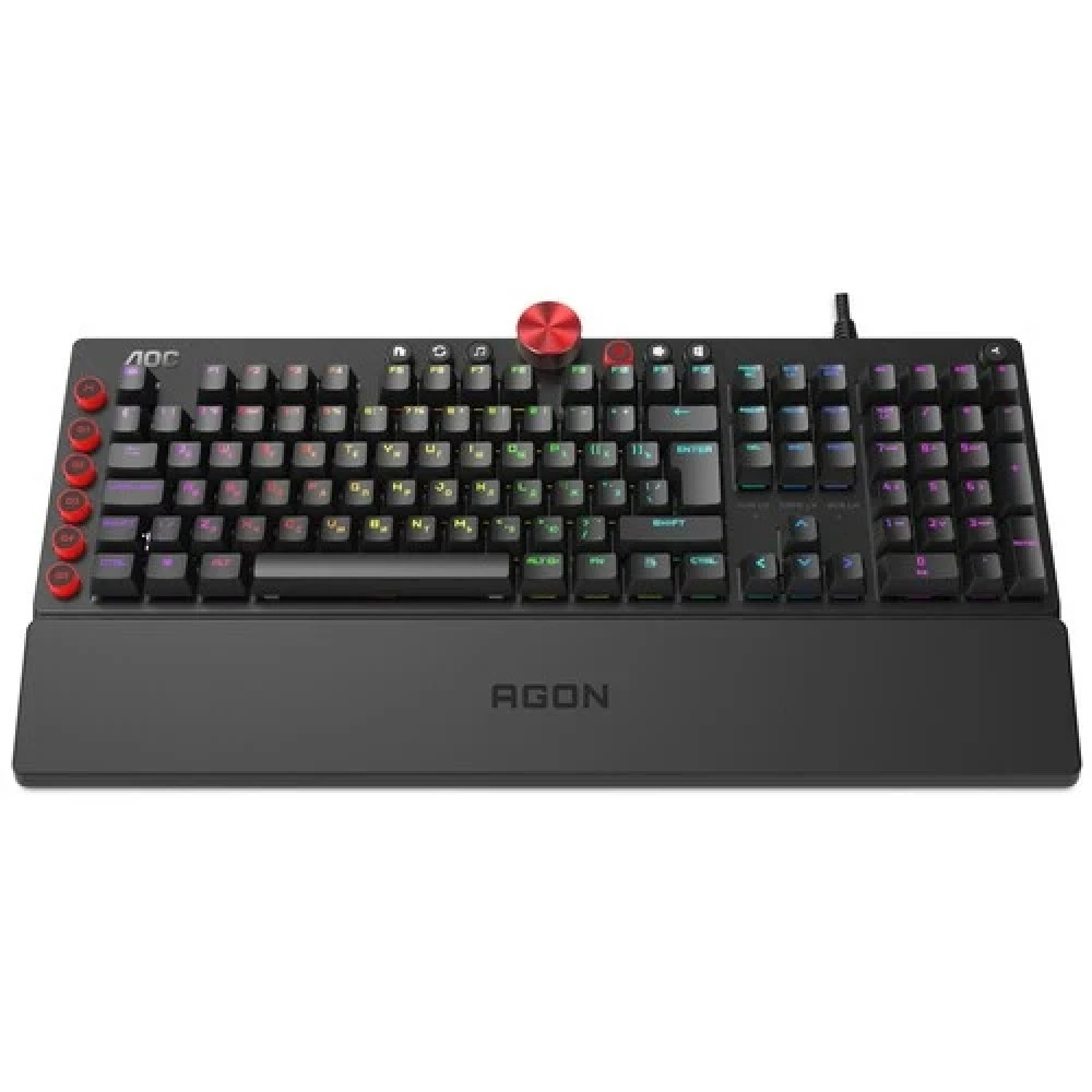 Игровая клавиатура AOC AGON AGK700, CHERRY MX Red, RGB — 3
