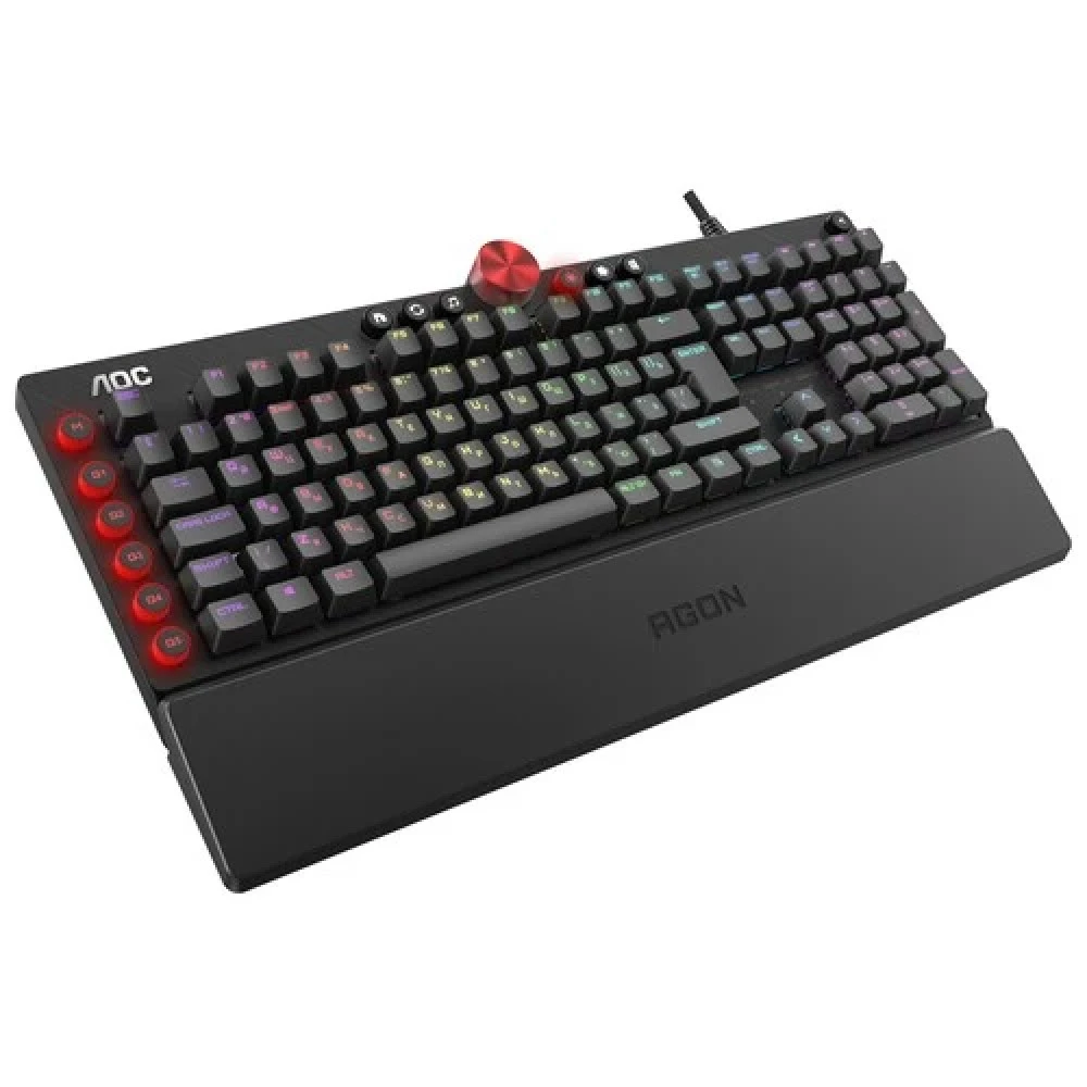 Игровая клавиатура AOC AGON AGK700, CHERRY MX Red, RGB — 4