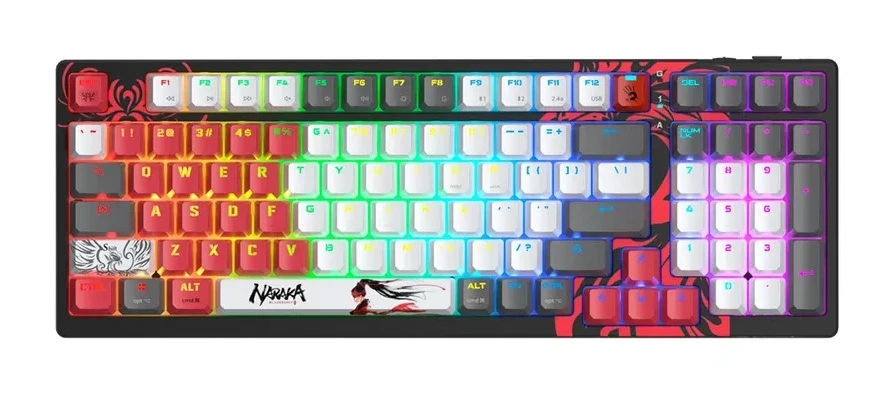 Игровая клавиатура Bloody WS98 Naraka, механическая