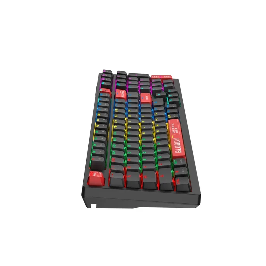 Игровая клавиатура Bloody WS98, механическая, красная — 5