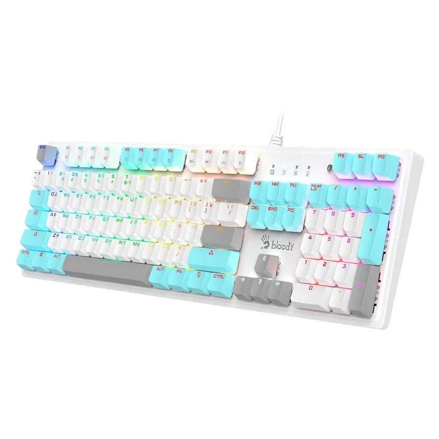 Игровая клавиатура Bloody S515R Icy White, USB — 2