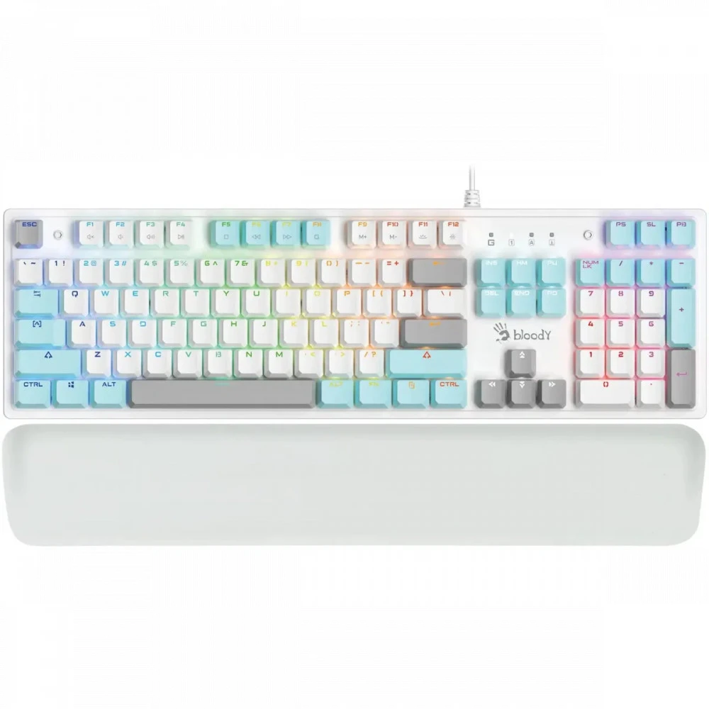 Игровая клавиатура Bloody S515R Icy White, USB — 3