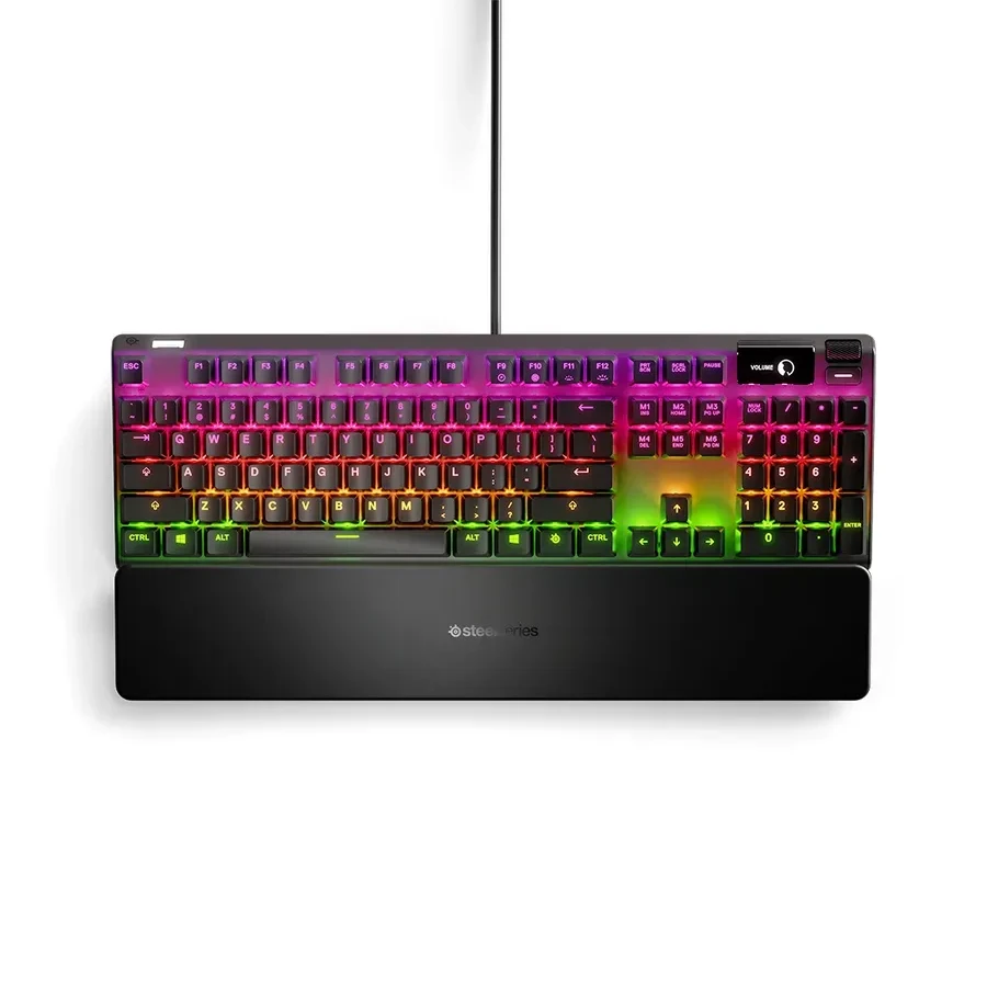 Игровая клавиатура Steelseries Apex 7 Blue, механическая, USB, RGB — 3