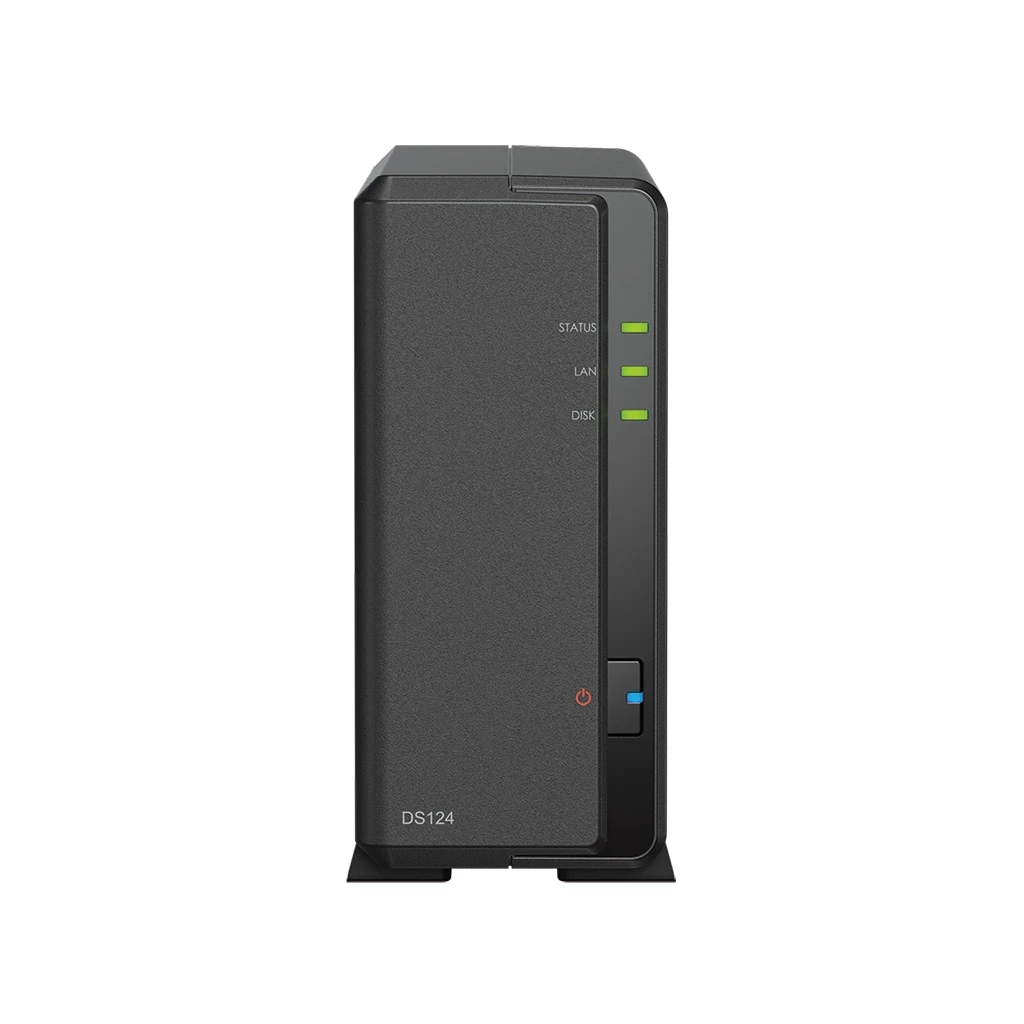 Сетевой накопитель Synology DiskStation DS124, без дисков