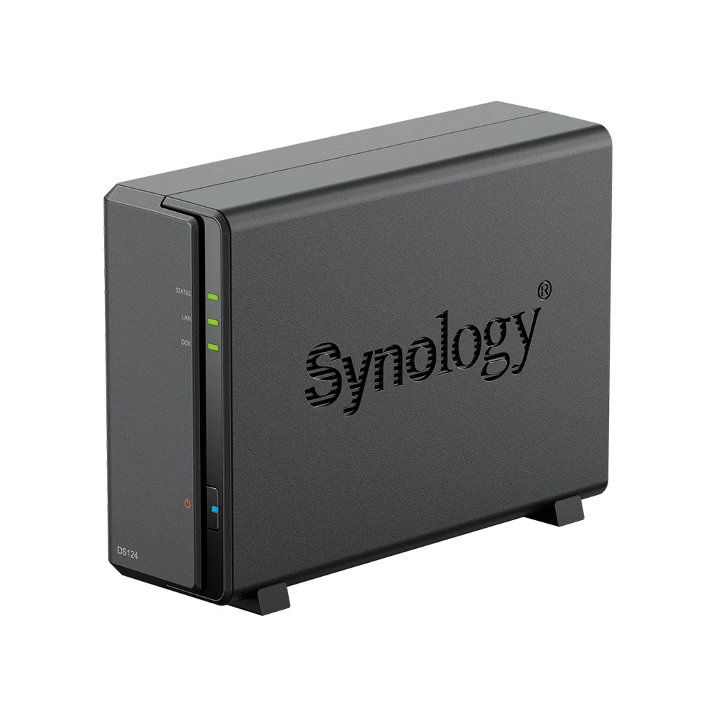 Сетевой накопитель Synology DiskStation DS124, без дисков — 2