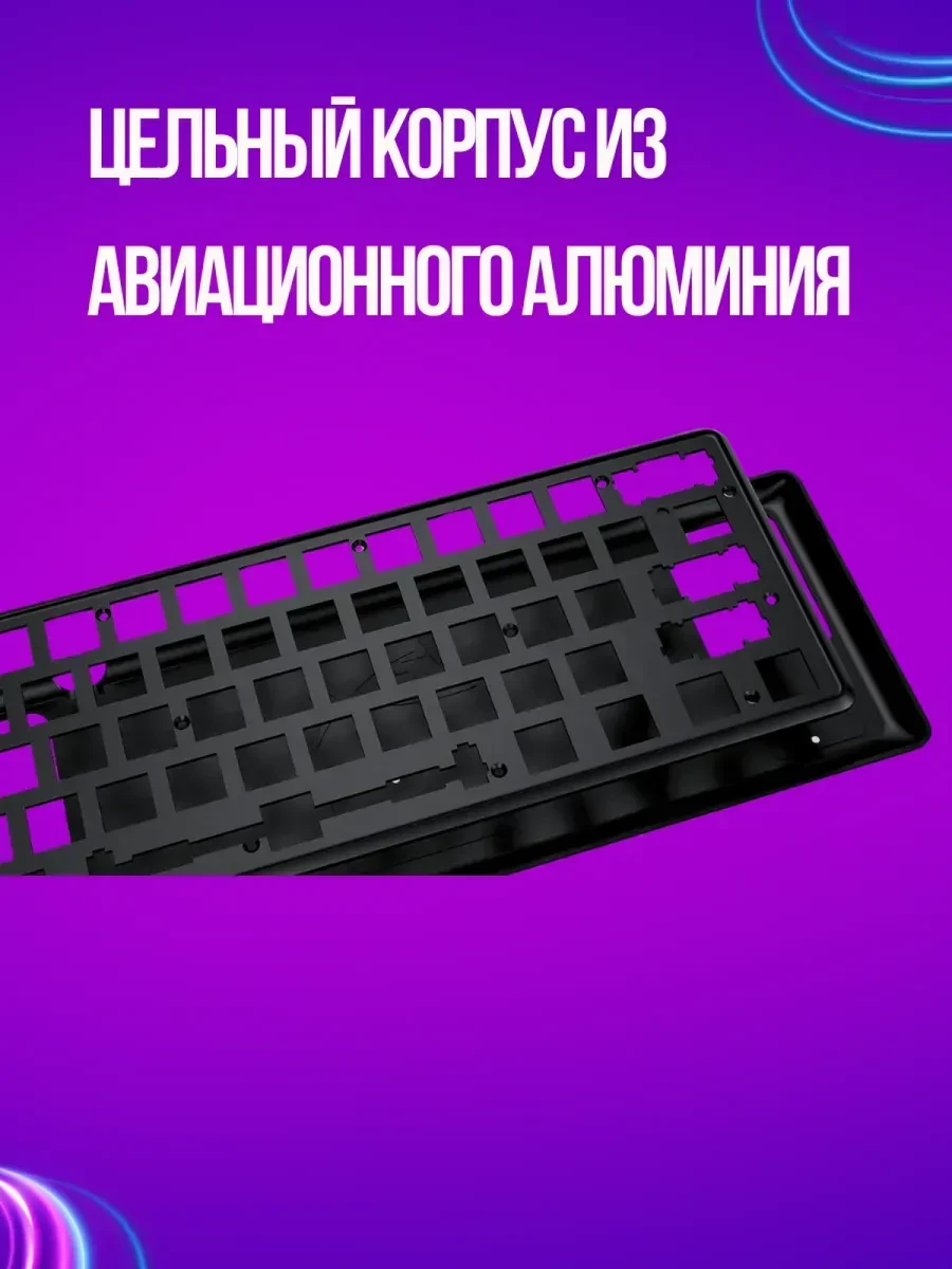 Игровая клавиатура HyperX Alloy Origins PBT, механическая, HyperX Red switch, USB, RGB, чёрный — 5
