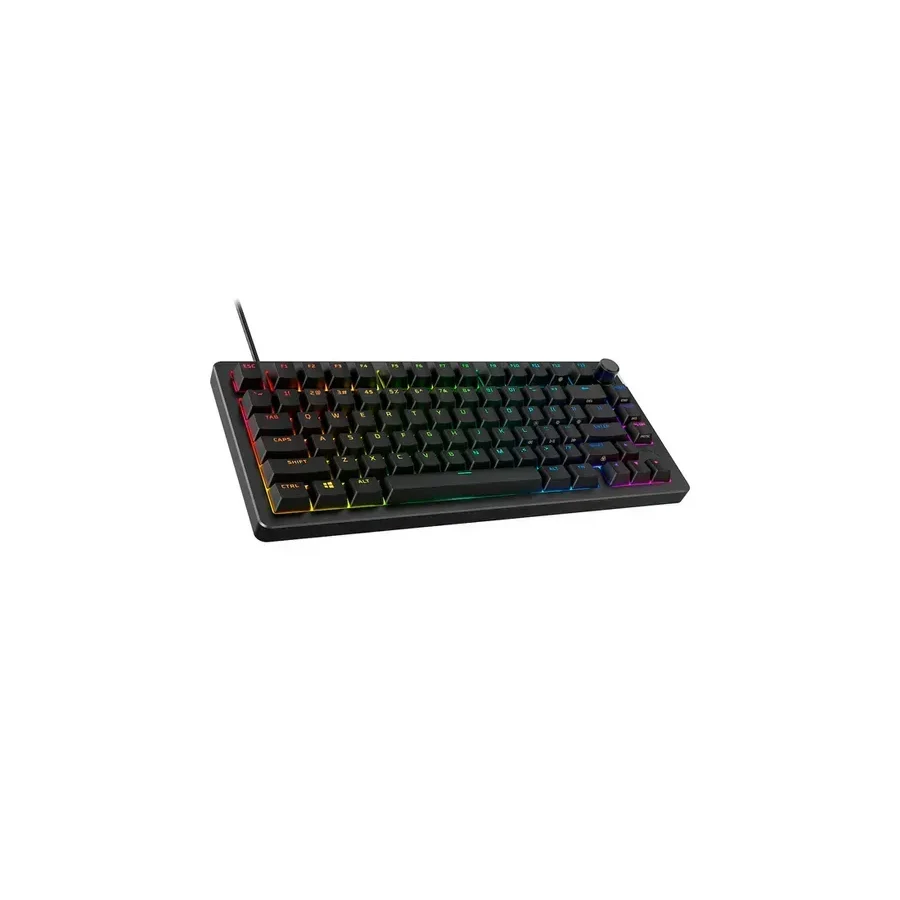 Игровая клавиатура HyperX Alloy Rise 75, механическая, HyperX Red switch, RGB, чёрный — 3
