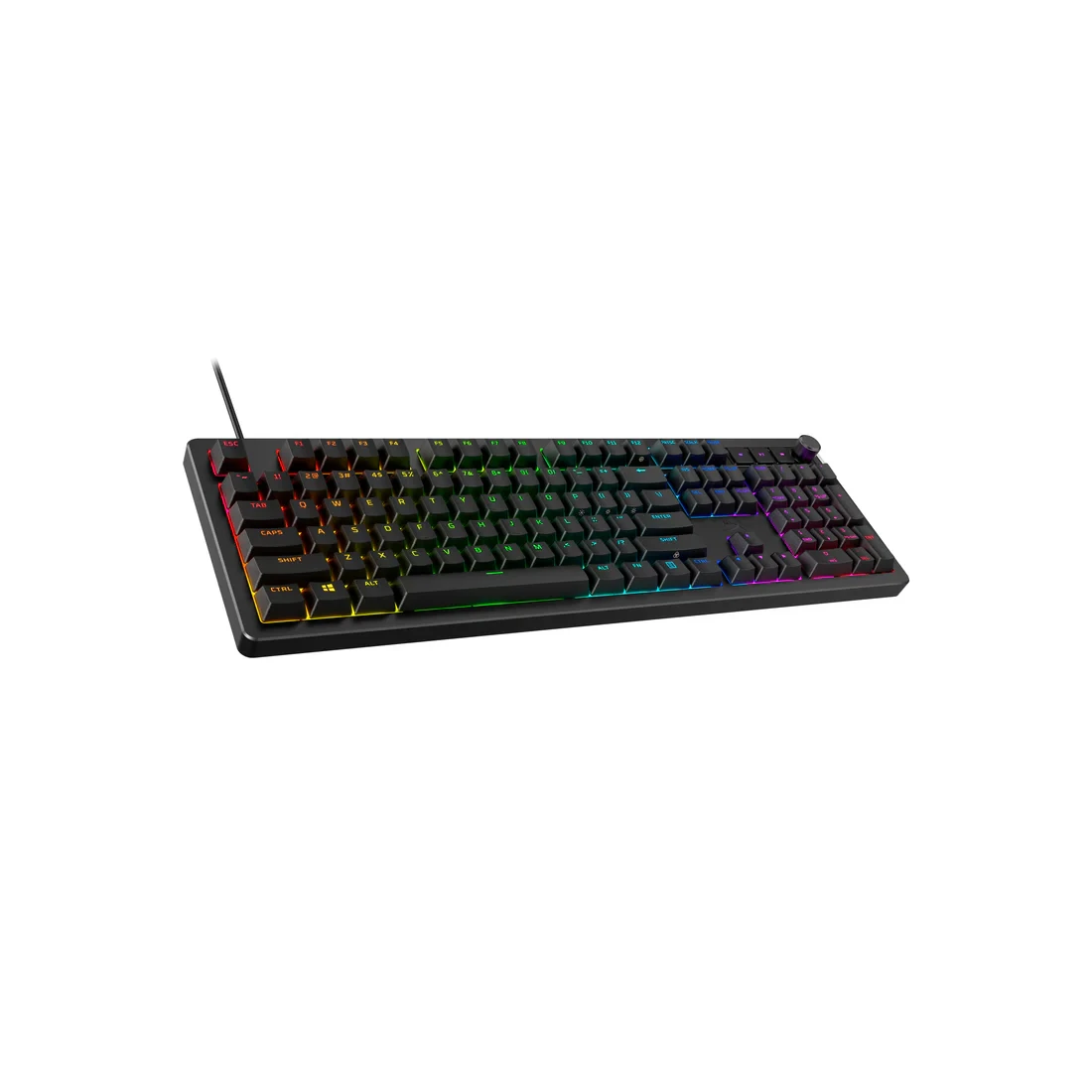 Игровая клавиатура HyperX Alloy Rise, механическая, HyperX Red switch, RGB, чёрный — 5