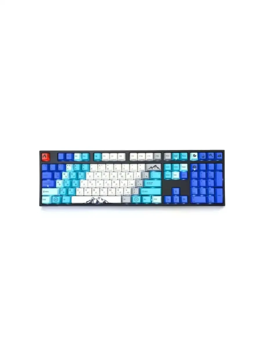 Механическая клавиатура Varmilo Summit R1 VEM108, Varmilo Rose V2, RGB, чёрный — 2