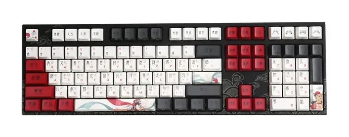Механическая клавиатура Varmilo Beijing Opera VPM108, Varmilo EC V2 Sakura, RGB, чёрный