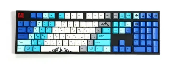 Механическая клавиатура Varmilo Summit R1 VPT108, Cherry MX Brown, RGB, чёрный