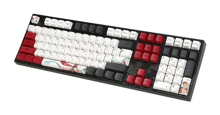 Механическая клавиатура Varmilo Beijing Opera VPT108, Cherry MX Brown, RGB, чёрный