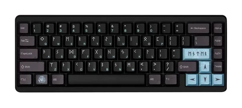 Магнитная клавиатура Varmilo Asgard Muse 65, Gateron Varmilo Magnet White, RGB, чёрный