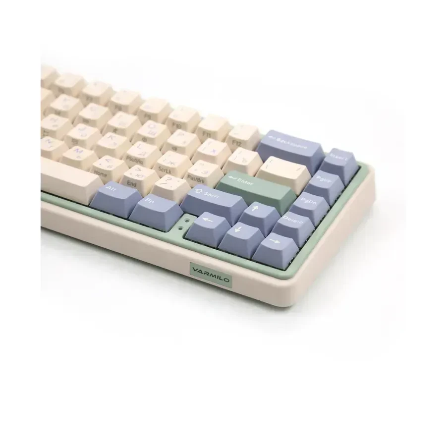 Механическая клавиатура Varmilo Eucalyptus VXT67, Cherry MX Brown, RGB, розовый — 2