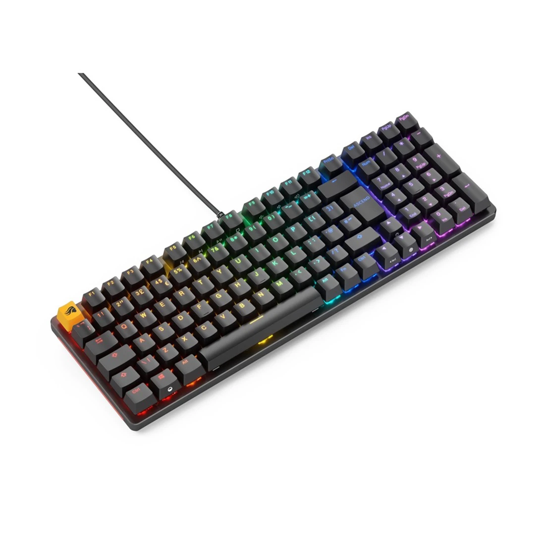 Игровая клавиатура Glorious GMMK2 Full Size, Glorious Fox Linear, механическая, RGB, чёрный — 2
