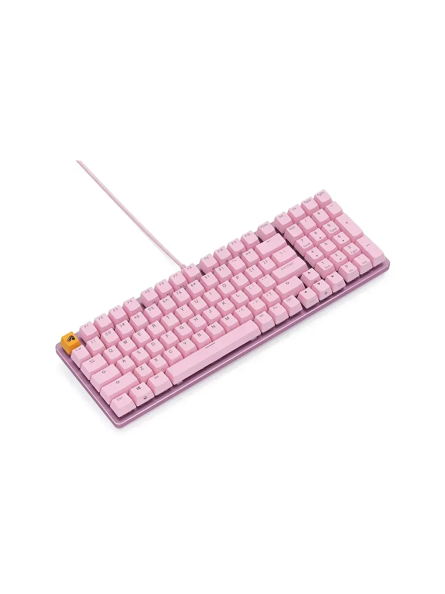 Игровая клавиатура Glorious GMMK2 Full Size, механические Fox Linear, RGB, розовая — 2