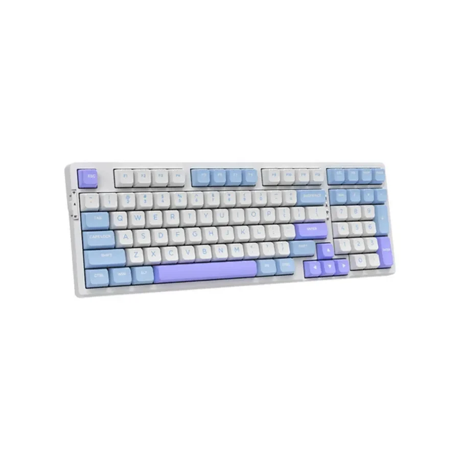 Игровая клавиатура VGN V98Pro V2, механическая Steam Wave Pro, RGB, голубая — 2