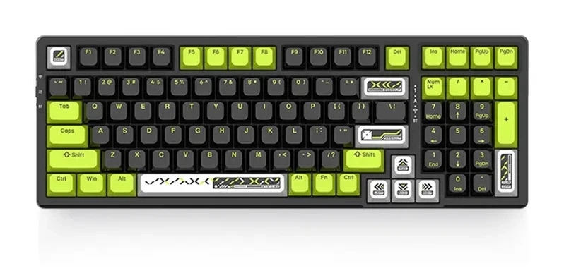 Игровая клавиатура VGN V98Pro V2, механическая Box Ice Cream Pro, RGB, зелёная