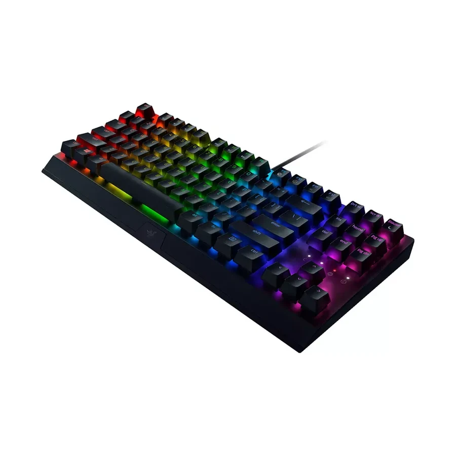 Игровая клавиатура Razer BlackWidow V3 Tenkeyless, механическая Green, RGB, чёрная