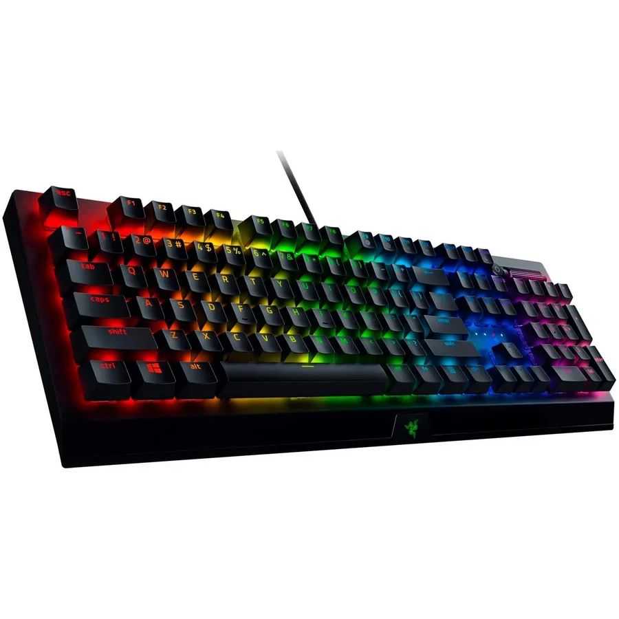 Игровая клавиатура Razer BlackWidow V3, механическая Green, полноразмерная, RGB, чёрная — 2