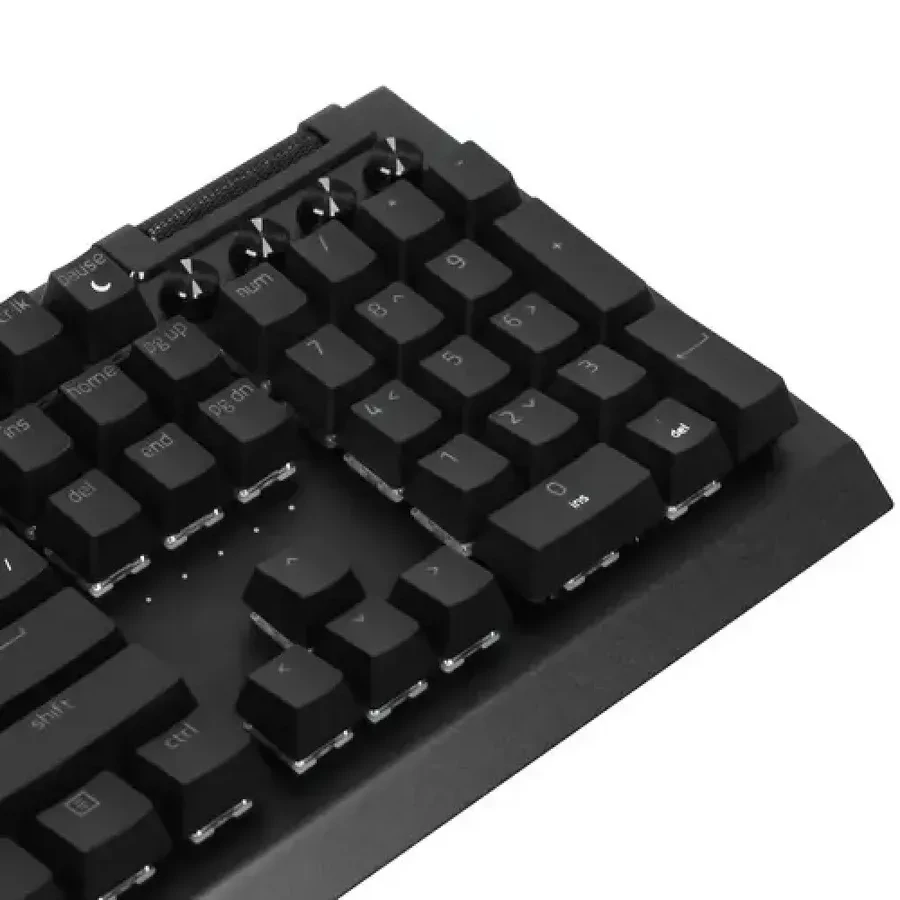 Игровая клавиатура Razer BlackWidow V4 X, механическая Yellow, проводная, RGB, чёрная — 3