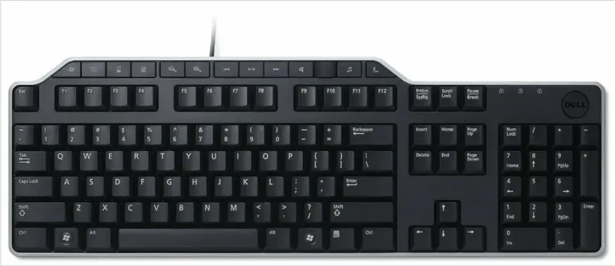 Клавиатура Dell KB-522 проводная мультимедия USB — 3