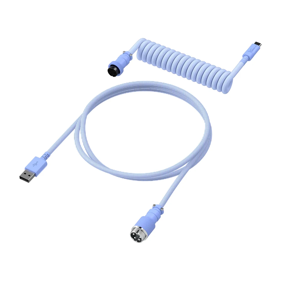 Кабель HyperX USB-C Coiled светло-фиолетовый — 2