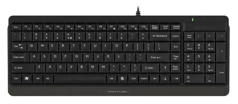 Клавиатура A4tech Fstyler FK15, чёрный, USB — 5
