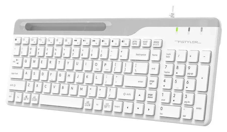 Клавиатура A4tech Fstyler FK25, белый