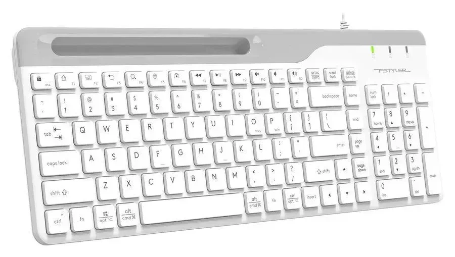 Клавиатура A4tech Fstyler FK25, белый — 2