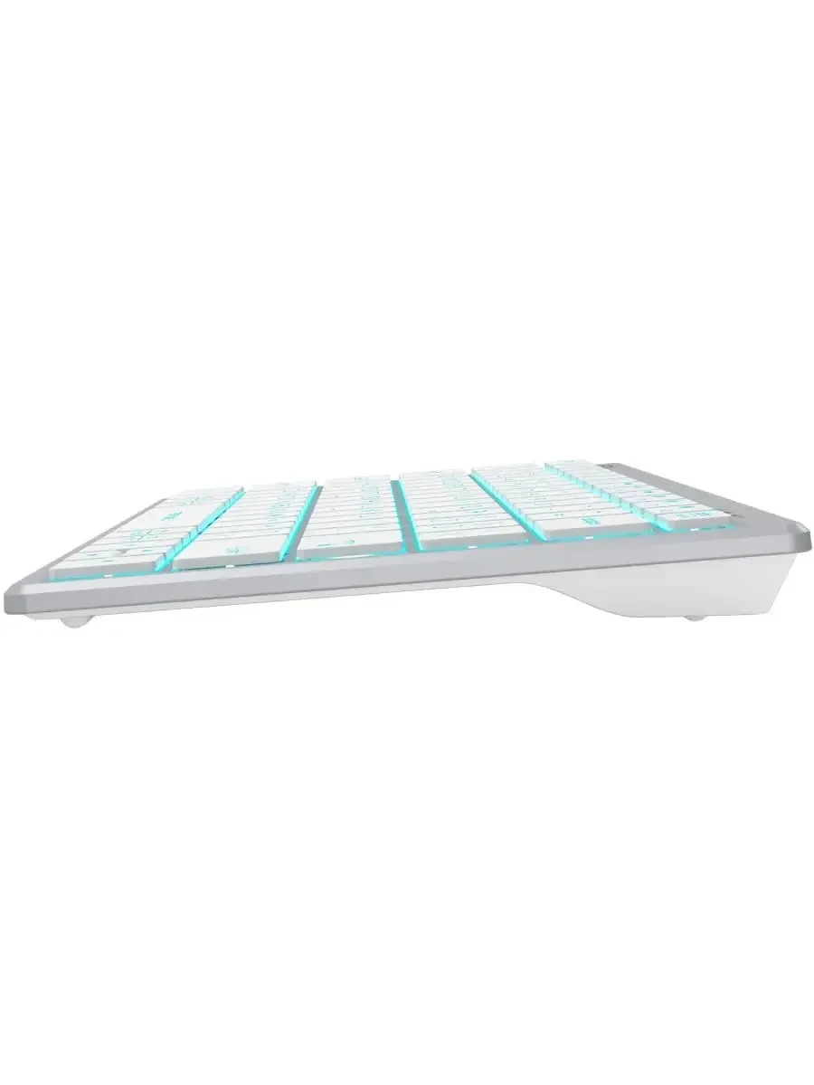 Клавиатура A4tech Fstyler FX61, USB, синяя подсветка — 3